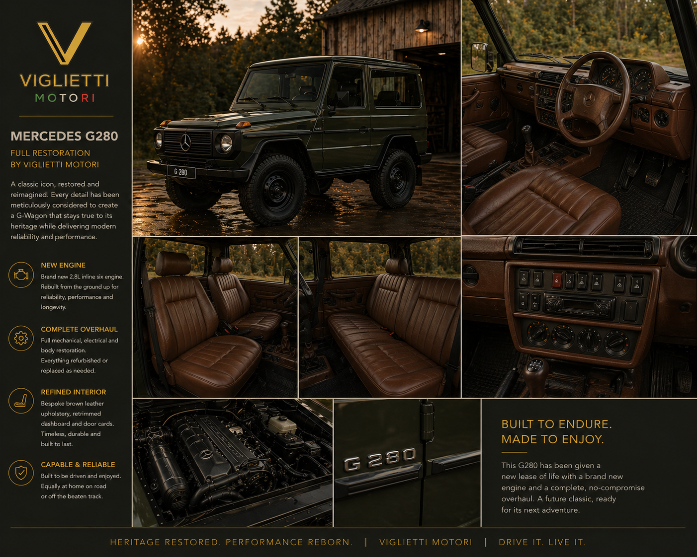 Mercedes G280 Restoration